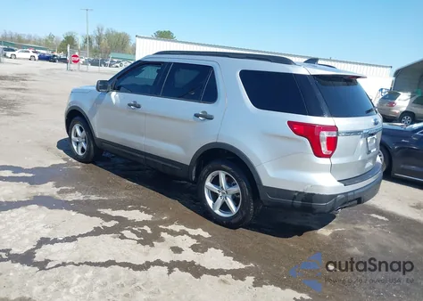 2018 Ford Explorer z USA, uszkodzony, nr VIN 1FM5K8BH0JGC57147
